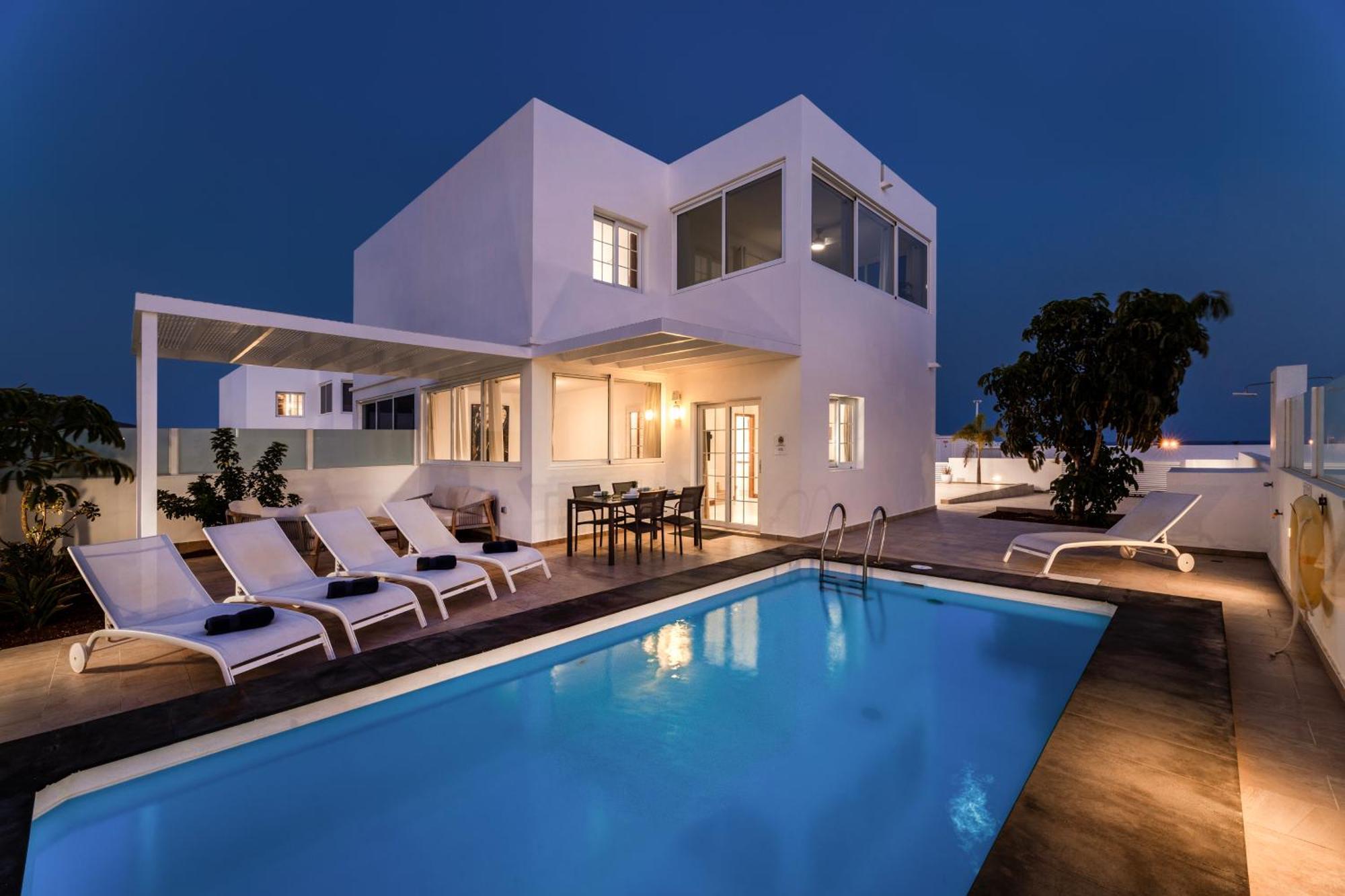 Villa Atlantica - Heated Pool In Playa Blanca Extérieur photo