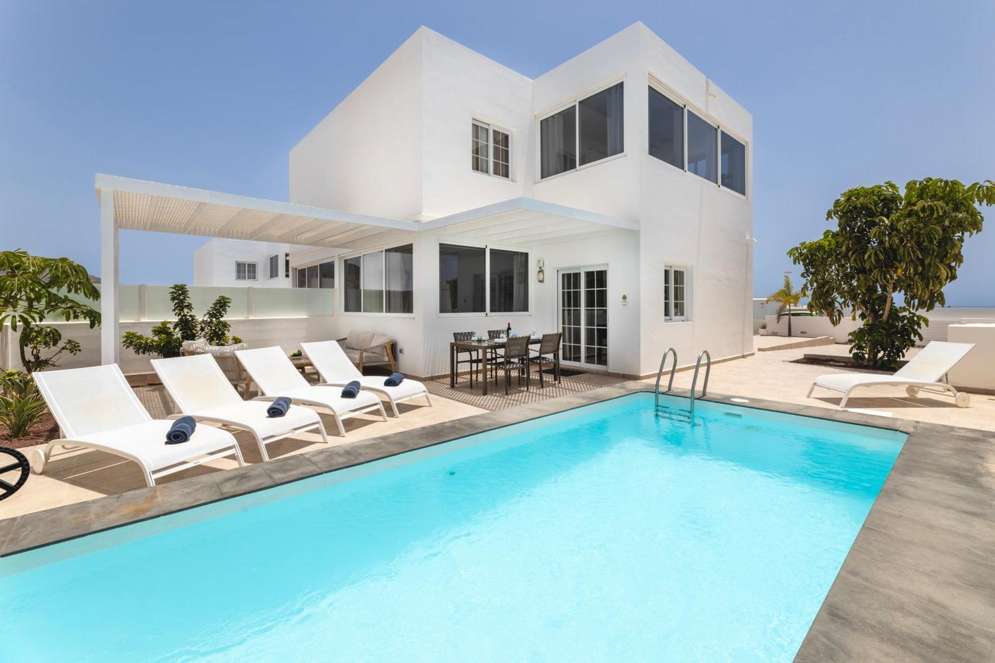Villa Atlantica - Heated Pool In Playa Blanca Extérieur photo