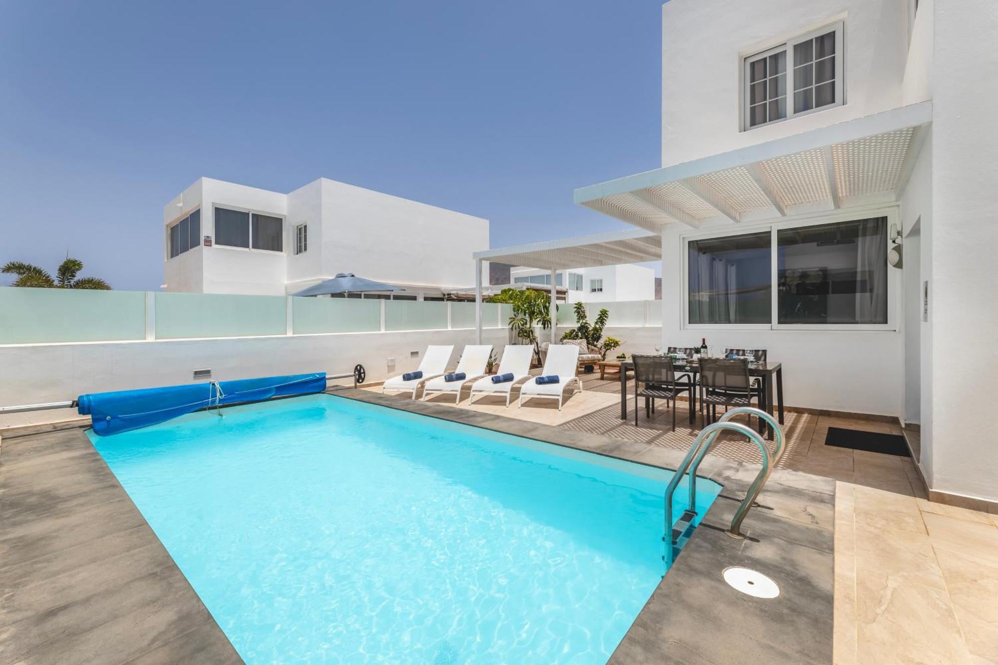 Villa Atlantica - Heated Pool In Playa Blanca Extérieur photo