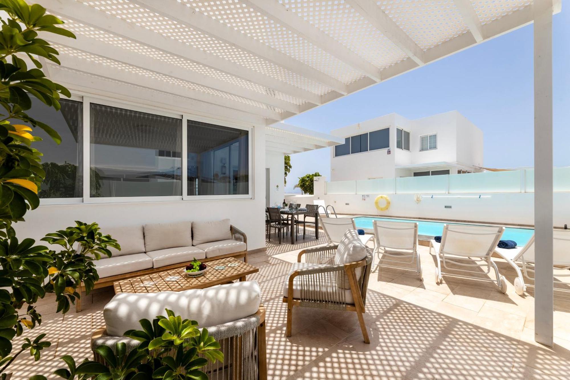 Villa Atlantica - Heated Pool In Playa Blanca Extérieur photo